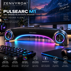 ZENVYROA™ PULSEARC M1  Arc-Bridge Spatial Bluetooth Speaker