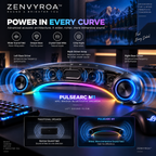 ZENVYROA™ PULSEARC M1  Arc-Bridge Spatial Bluetooth Speaker