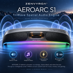 ZENVYROA™ AEROARC S1 Immersive Desktop Spatial Speaker