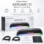 ZENVYROA™ AEROARC S1 Immersive Desktop Spatial Speaker