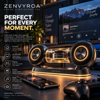 ZENVYROA™ VORTEX X1  Dual-Wing Spatial Bluetooth Speaker